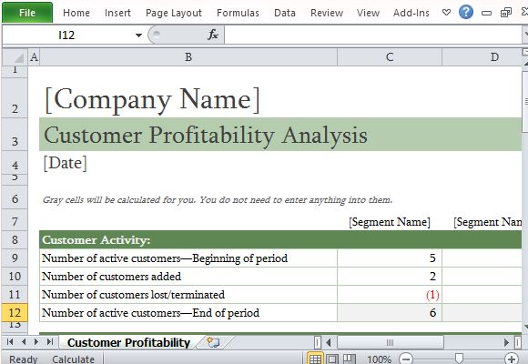 Cara Mudah Melakukan Sebuah Analisis Profitabilitas Pelanggan Di Excel