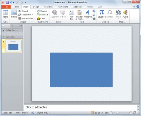 Cómo llenar una forma en PowerPoint con una foto o imagen