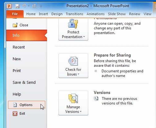 Как восстановить презентацию powerpoint 2010 несохраненную