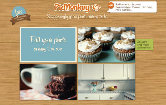 PicMonkey: الشبكة العالمية القائمة على الانترنت مجانا محرر الصور