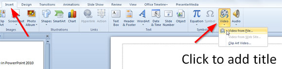 Не вставляется видео в презентацию powerpoint 2010