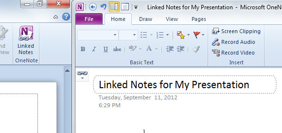 powerpoint to onenote