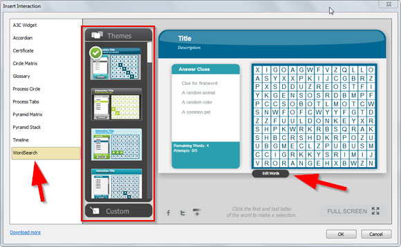 Create Word Search Game