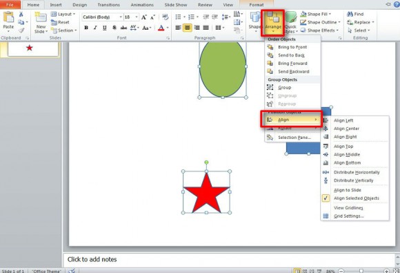 How To Align Shapes In Powerpoint Shortcut