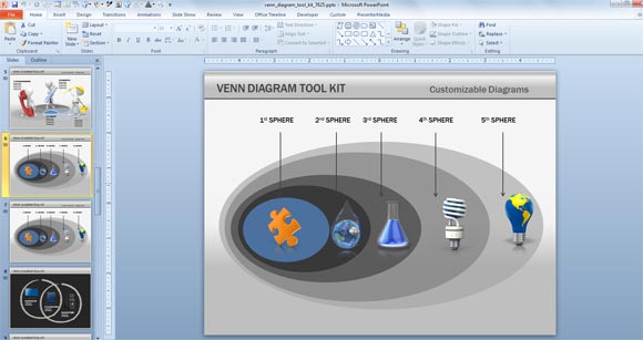 Powerpointのためのベン図ツールキット