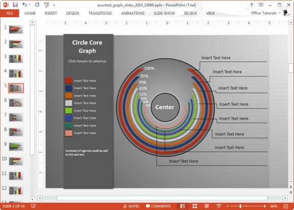 Как анимировать диаграмму в powerpoint