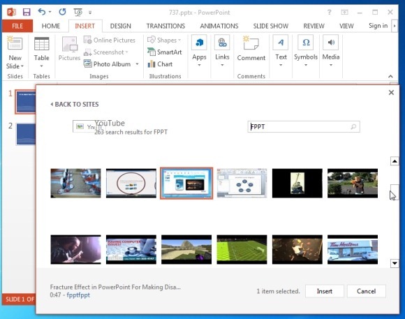 Insertar video youtube en ppt