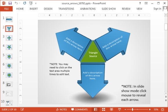 Как сделать схему в powerpoint со стрелками