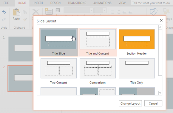 Как поменять макет в powerpoint в готовой презентации powerpoint