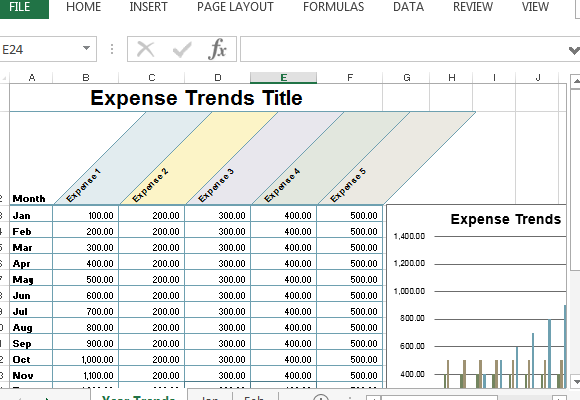 How To Use Excel For Business Expenses