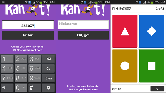 Kahoot приложение для Android