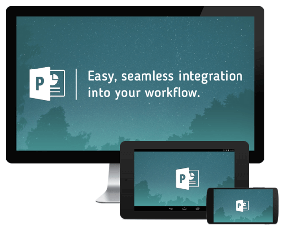 eklenti SlideFlight PowerPoint dijital bildiriler paylaşımı için