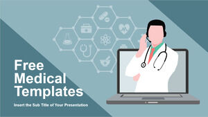 Tıp endüstrisi için PowerPoint şablonları