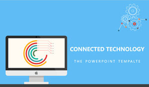 Powerpoint-Vorlagen für Internet-Technologieunternehmen