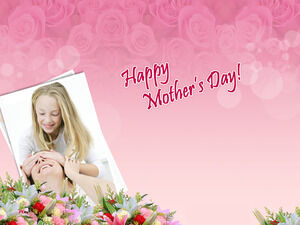 Feliz dia das mães PPT modelo