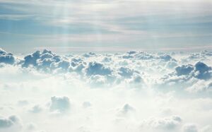 Images d'arrière-plan PPT spectaculaires en nuage