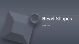 Bevel-Shapes-PowerPoint-テンプレート
