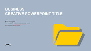 Computer-Folder-PowerPoint-Șabloane