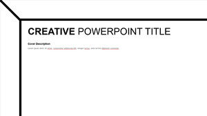 Minimal-Inner-Line-PowerPoint-テンプレート