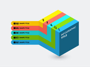 Cube-Divide-List-PowerPoint-Шаблоны