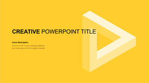 無限形狀的PowerPoint模板