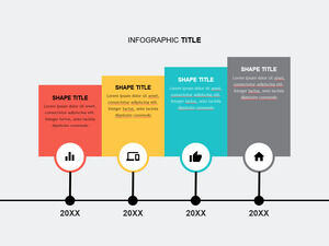 Timeline-Erhöhung-Quadrangle-PowerPoint-Vorlagen