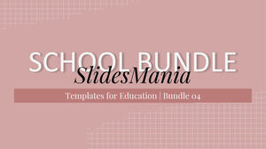 School Bundle 04. Templates for education