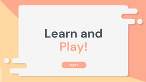 Învață și joacă șablon interactiv gratuit.