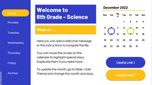 Modello di app Web. Agenda settimanale per l'apprendimento a distanza.