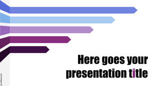 Google 슬라이드 또는 PowerPoint용 Alban 무료 단순 템플릿