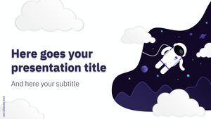 Templat Starman Free Space untuk Google Slides atau PowerPoint