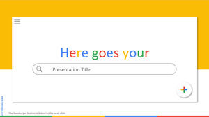 السيد G قالب مادة مجاني لشرائح Google أو PowerPoint