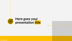 Google スライドまたは PowerPoint 用のオーケン無料プレゼンテーション テンプレート