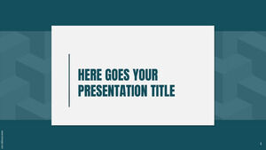 Google 슬라이드 또는 PowerPoint용 Sherman 무료 다목적 프리젠테이션 템플릿