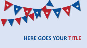 4th of July Free Presentation Template for Google Slides or PowerPoint