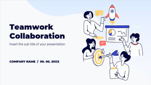 Teamwork Collaboration Free Presentation Template – Google Slides Theme and PowerPoint Template