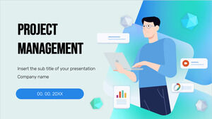 项目管理免费演示模板 - Google 幻灯片主题和 PowerPoint 模板