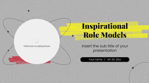 Modèles de rôle inspirants Thème Google Slides gratuit et modèle PowerPoint