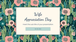 Wife Appreciation Day Free Presentation Template – Google Slides Theme and PowerPoint Template