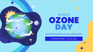 Templat Presentasi Gratis Hari Ozon – Tema Google Slides dan Templat PowerPoint