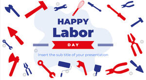 Templat Presentasi Gratis Hari Buruh – Tema Google Slides dan Templat PowerPoint