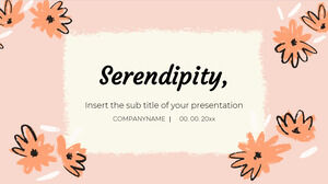 Serendipity Wallpaper 免费演示模板 - Google 幻灯片主题和 PowerPoint 模板