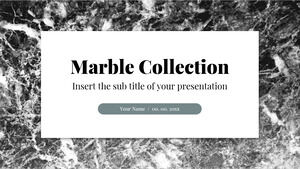大理石系列免费演示模板 - Google 幻灯片主题和 PowerPoint 模板