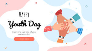 Uluslararası Gençlik Gününüz Kutlu Olsun Ücretsiz Sunum Şablonu – Google Slaytlar Teması ve PowerPoint Şablonu