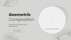 Geometrik Kompozisyon Ücretsiz Sunum Şablonu – Google Slaytlar Teması ve PowerPoint Şablonu