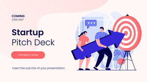 Șablon de prezentare gratuit pentru Startup Pitch Deck – Tema Prezentări Google și șablon PowerPoint