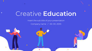قالب عرض تقديمي مجاني للتعليم الإبداعي - سمة شرائح Google ونموذج PowerPoint