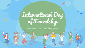 国际友谊日免费演示模板 - Google 幻灯片主题和 PowerPoint 模板