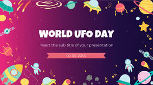Templat Presentasi Gratis Hari UFO Sedunia – Tema Google Slides dan Templat PowerPoint