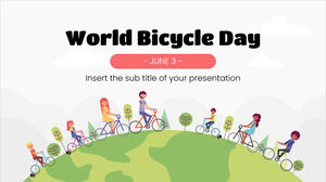 șablon-de-prezentare-gratuit-ziua-mondială-bicicletei-temă-diapozitive-google-și-șablon-powerpoint